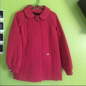 Betsey Johnson quilted coat